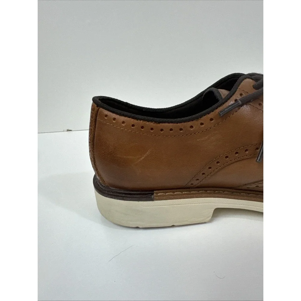 Cole Haan Men's Original Grand Wingtip Oxford Brown Leather Size 10 M C34120 EUC